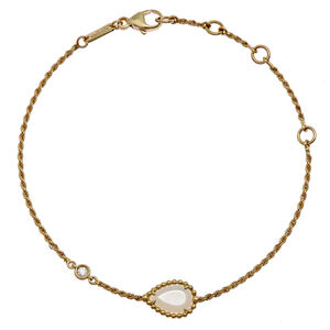 BOUCHERON Gold Diamond Charm Bracelet